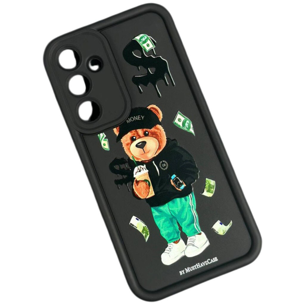 Чохол (накладка) Xiaomi Redmi Note 14, Shock Sides Resistant, Tony Bear, Малюнок - № 1 Чохол (накладка) Xiaomi Redmi Note 14, Shock Sides Resistant, Tony Bear, Малюнок - № 1