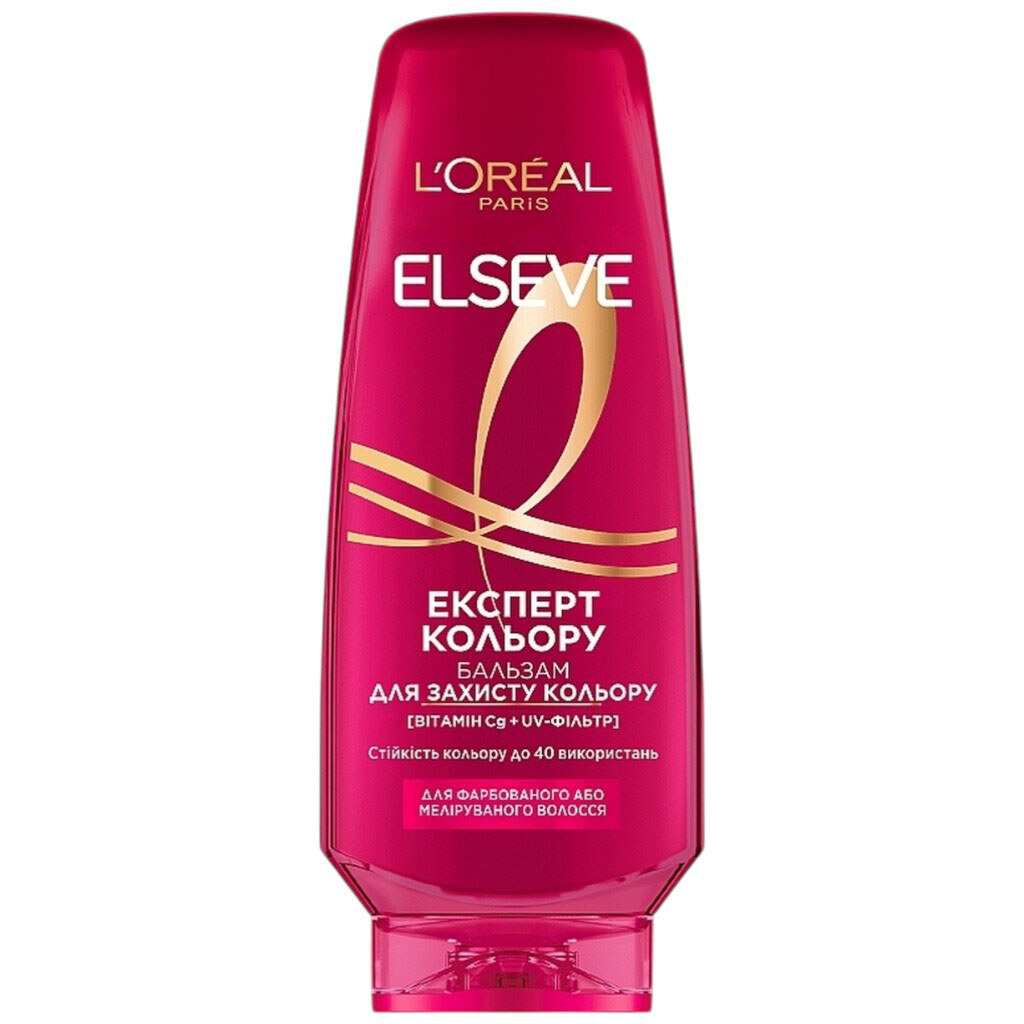 Бальзам для фарбованого волосся LOREAL ELSEVE "Експерт кольору", 200 мл - № 1 Бальзам для фарбованого волосся LOREAL ELSEVE "Експерт кольору", 200 мл - № 1