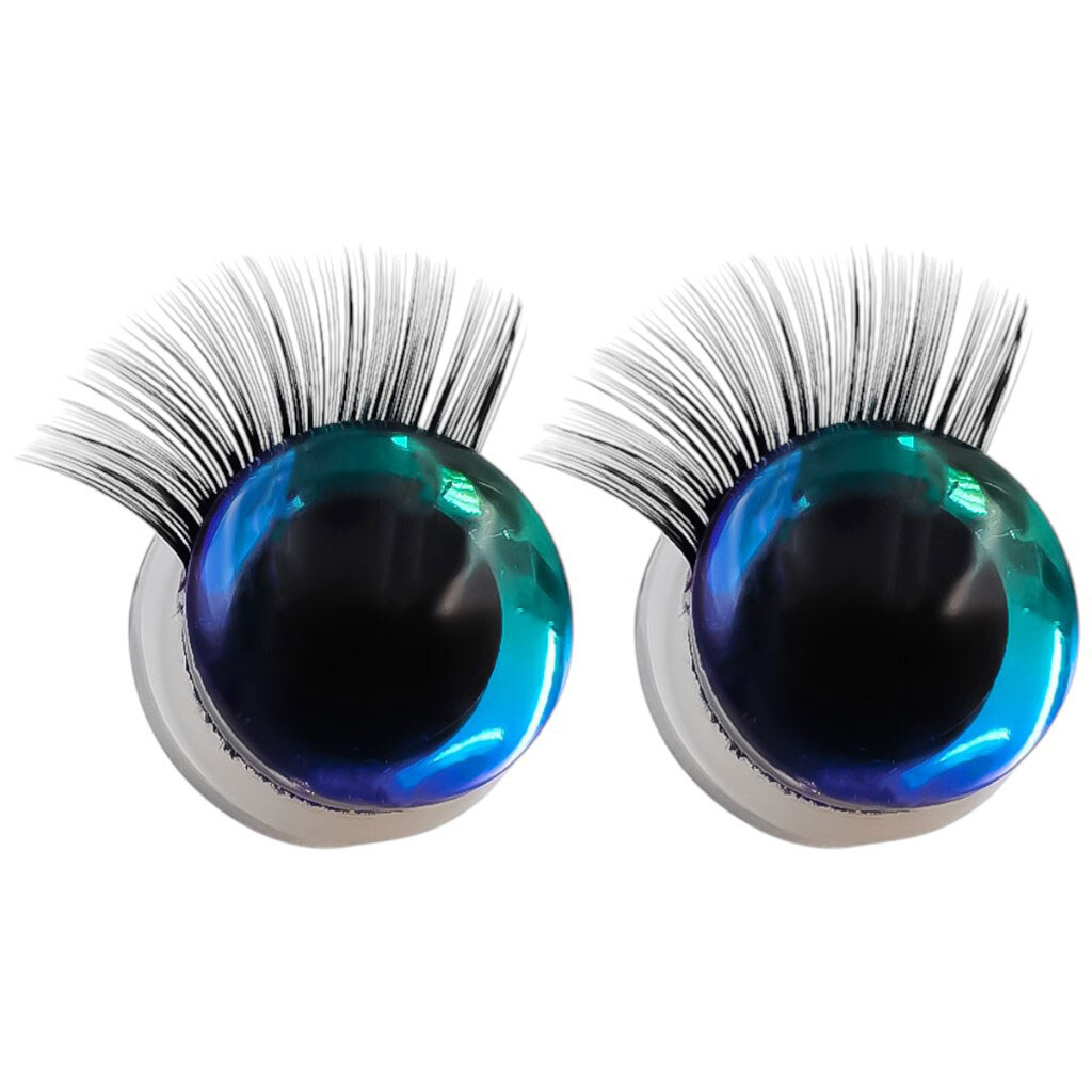 Набор для рукоделия Глаза с ресницами для игрушек 20 мм, 1 пара, Craft Time - № 1 Набор для рукоделия Глаза с ресницами для игрушек 20 мм, 1 пара, Craft Time - № 1