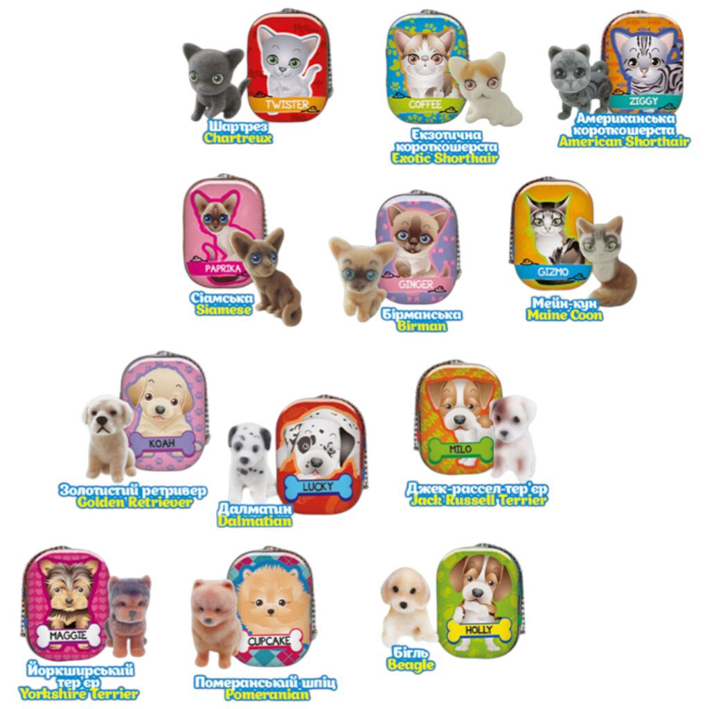 Фигурка-сюрприз серия "Puppy Club: НЯВ-ГАВ КОМАНДА", Cool Things - № 2 Фигурка-сюрприз серия "Puppy Club: НЯВ-ГАВ КОМАНДА", Cool Things - № 2