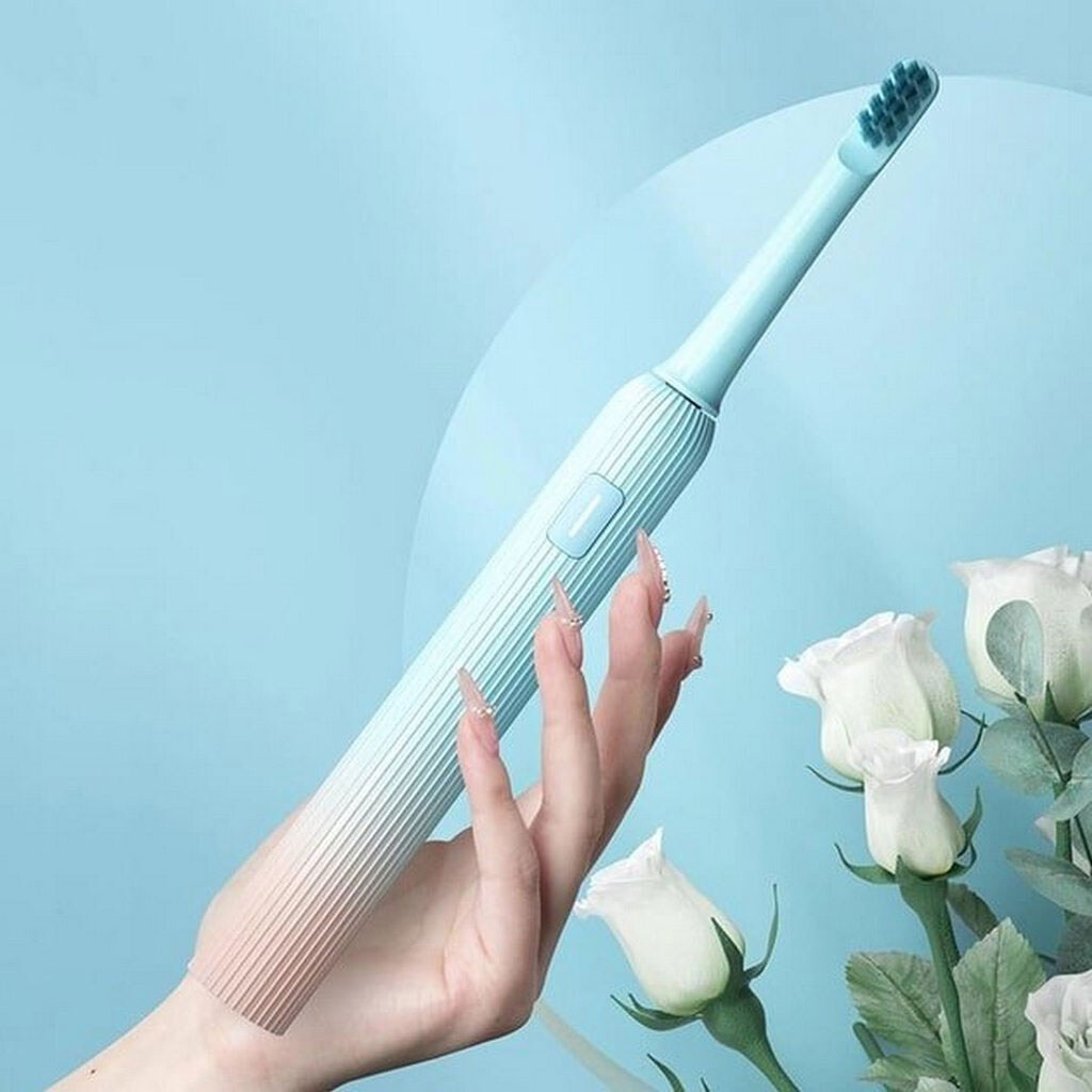 Зубная электрощетка Enchen Mint5 Sonik, Синий - № 2 Зубная электрощетка Enchen Mint5 Sonik, Синий - № 2