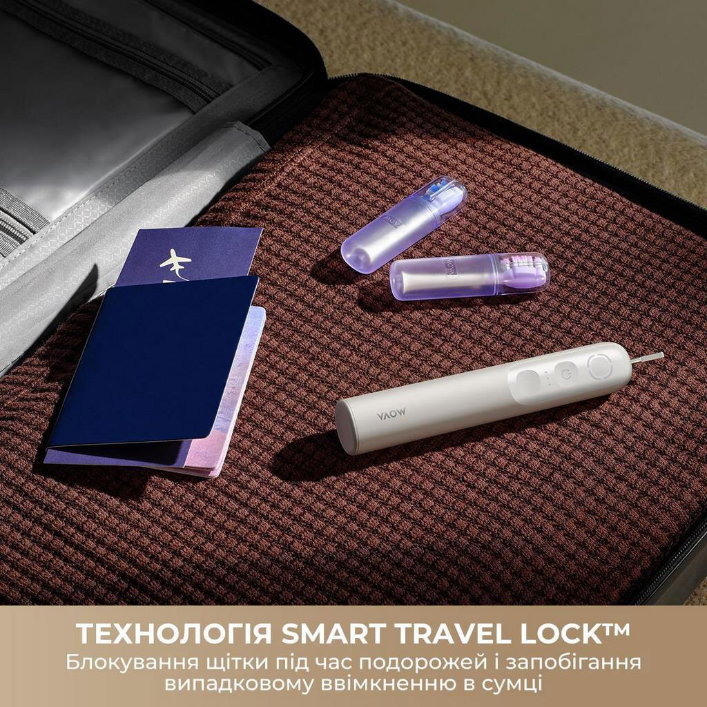 Зубная электрощетка Mova Fresh 10, Белый - № 5 Зубная электрощетка Mova Fresh 10, Белый - № 5