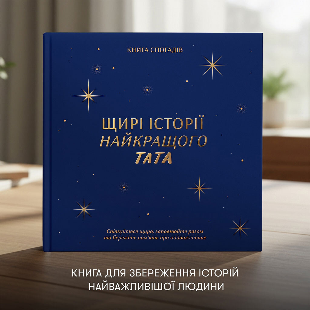 Книга спогадів Історія кращого тата - № 3 Книга спогадів Історія кращого тата - № 3