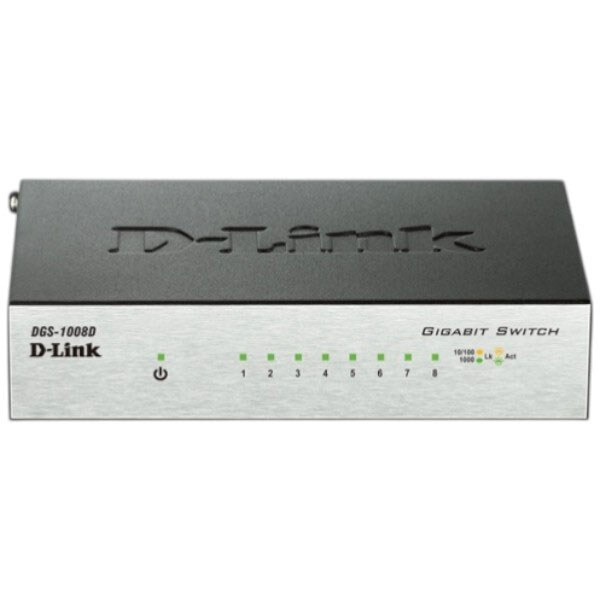 Комутатор D-Link DGS-1008D - № 1 Комутатор D-Link DGS-1008D - № 1