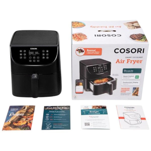 Мультипіч Cosori Smart CS158-AF-RXB, Чорний - № 5 Мультипіч Cosori Smart CS158-AF-RXB, Чорний - № 5