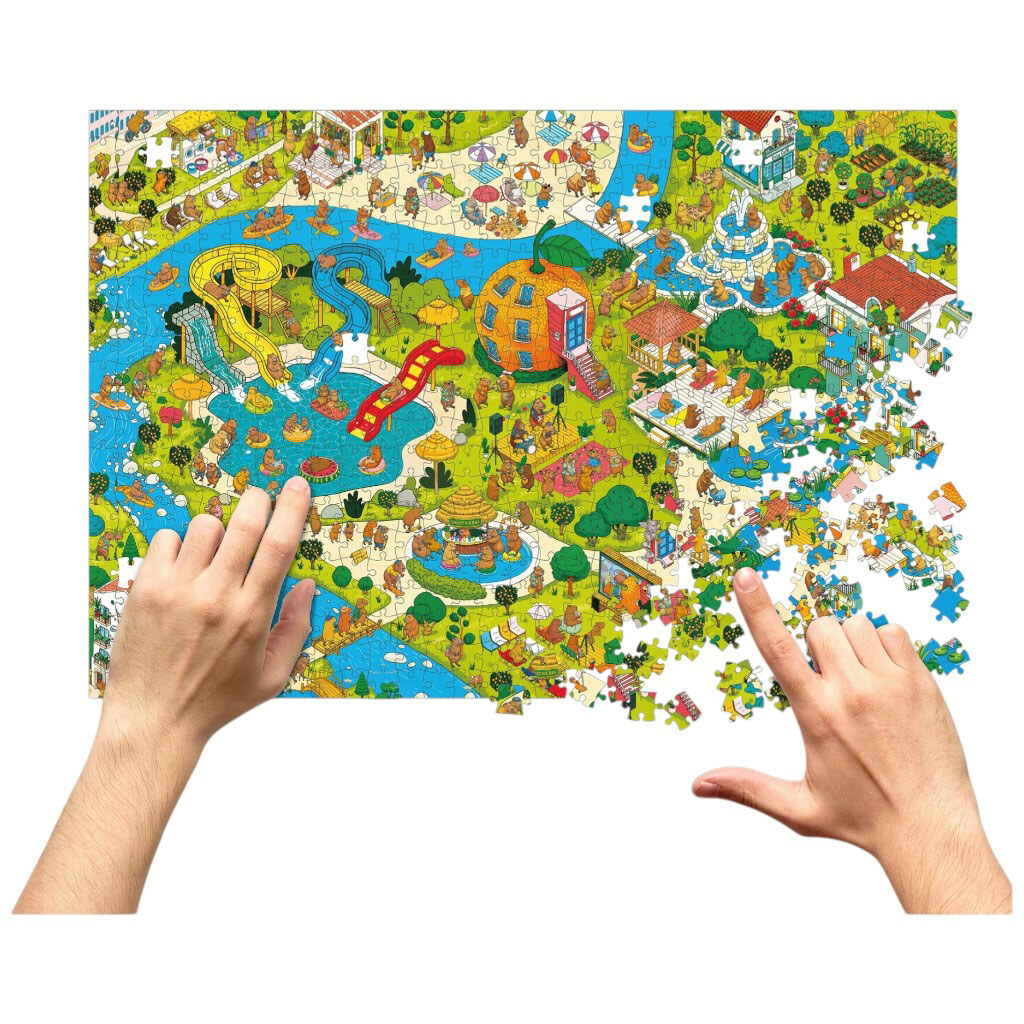 Пазл "Капибарогород", 1000 элементов, Orner - № 2 Пазл "Капибарогород", 1000 элементов, Orner - № 2