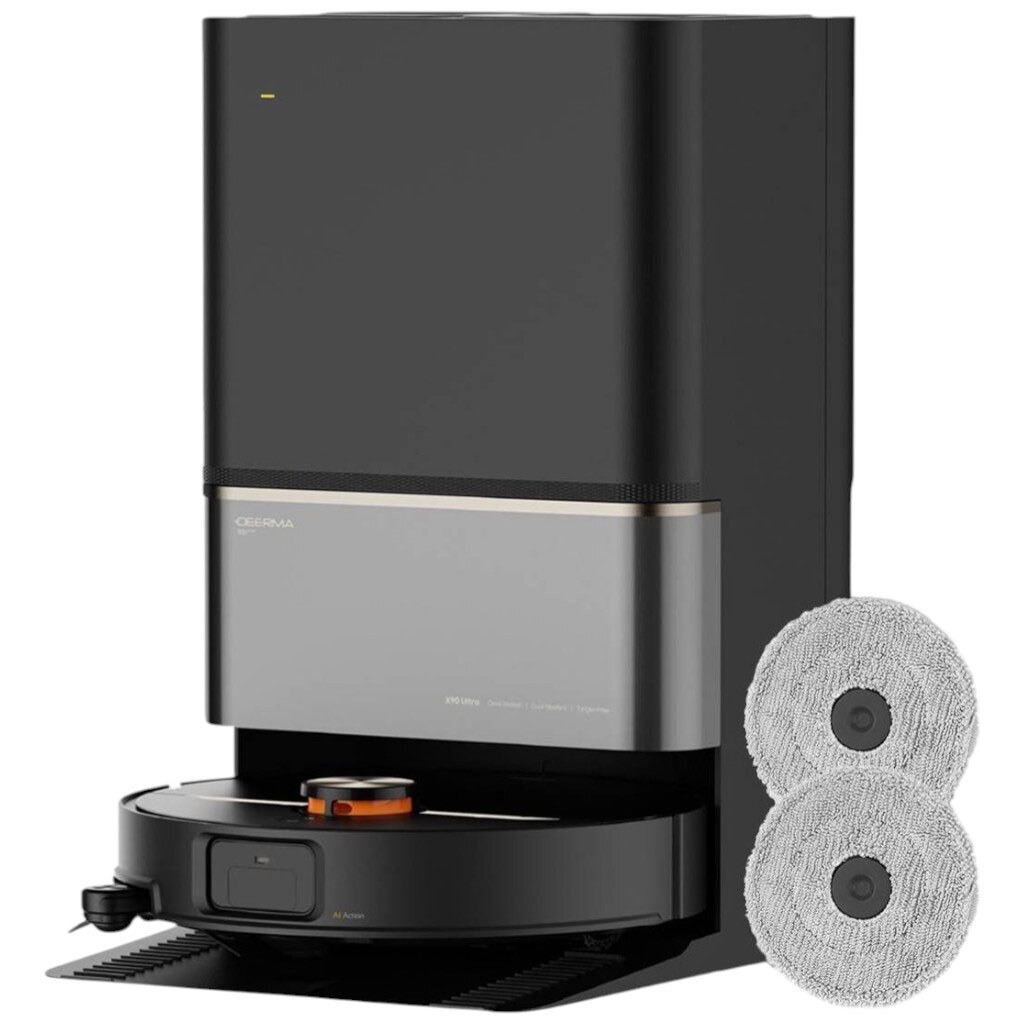 Робот-пилосос Deerma X90 Ultra, Чорний - № 1 Робот-пилосос Deerma X90 Ultra, Чорний - № 1