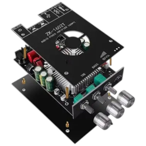 Аудио усилитель мощности звука ZK-1602T - № 2 Аудио усилитель мощности звука ZK-1602T - № 2