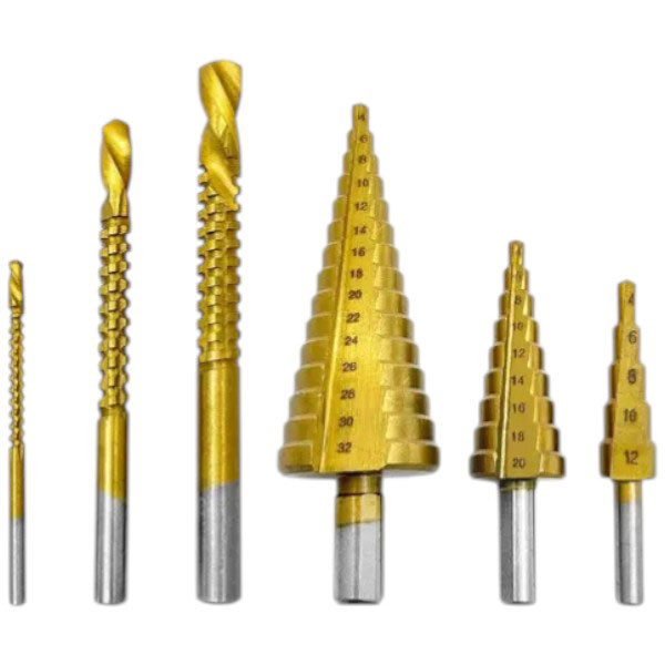 Набор сверл ступенчатых - № 2 Набор сверл ступенчатых - № 2