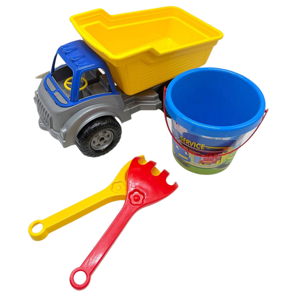 Самосвал с набором к песку, 3 эл., Tigres - № 3 Самосвал с набором к песку, 3 эл., Tigres - № 3