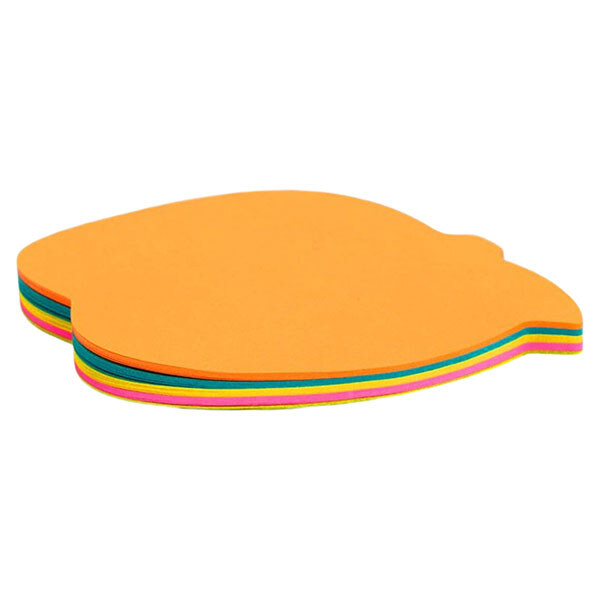 Блок бумаги "Яблоко", с липким слоем, 70х70 мм, 50 л - № 2 Блок бумаги "Яблоко", с липким слоем, 70х70 мм, 50 л - № 2