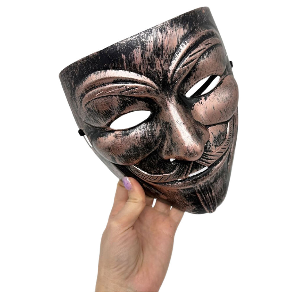 Маска "Гай Фокс / анонимус", Mic - № 2 Маска "Гай Фокс / анонимус", Mic - № 2