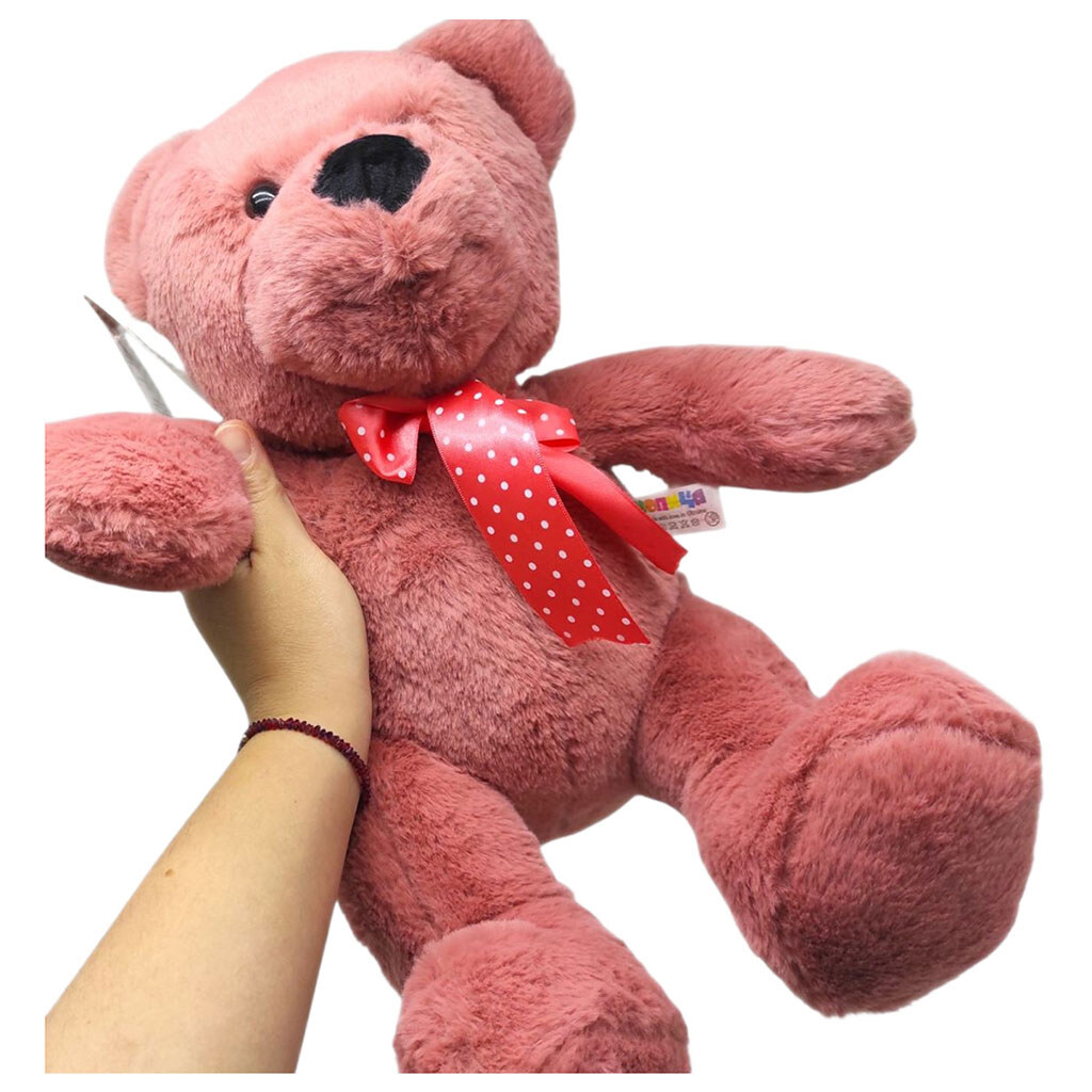 Мягкая игрушка "Мишка Тедди", банановий, 35 см, Копиця - № 2 Мягкая игрушка "Мишка Тедди", банановий, 35 см, Копиця - № 2