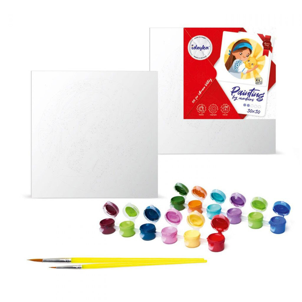 Набор для росписи по номерам для детей "L.O.L. Surprise! Spring Bling DAWN", 30х30см, Mic - № 2 Набор для росписи по номерам для детей "L.O.L. Surprise! Spring Bling DAWN", 30х30см, Mic - № 2