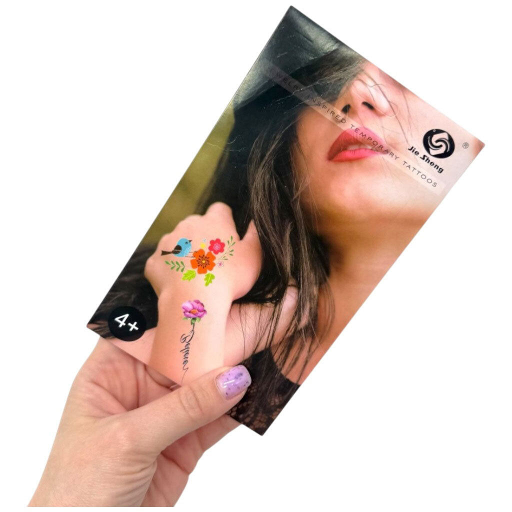 Набор временных тату, 4 листа, Mic - № 2 Набор временных тату, 4 листа, Mic - № 2