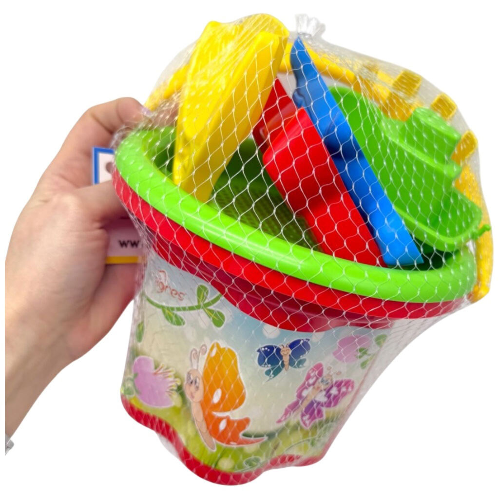 Набор для игры с песком "Цветок", 7 элементов, Tigres - № 3 Набор для игры с песком "Цветок", 7 элементов, Tigres - № 3