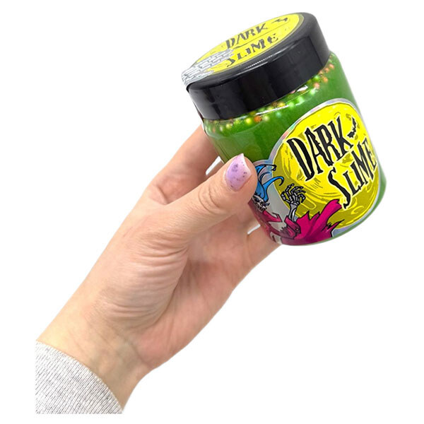 Слайм "Dark slime - з кульками" - 0,250 кг, в асортименті, Strateg - № 2 Слайм "Dark slime - з кульками" - 0,250 кг, в асортименті, Strateg - № 2