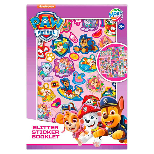 Стикербук с блестящими наклейками, Paw Patrol - № 1 Стикербук с блестящими наклейками, Paw Patrol - № 1