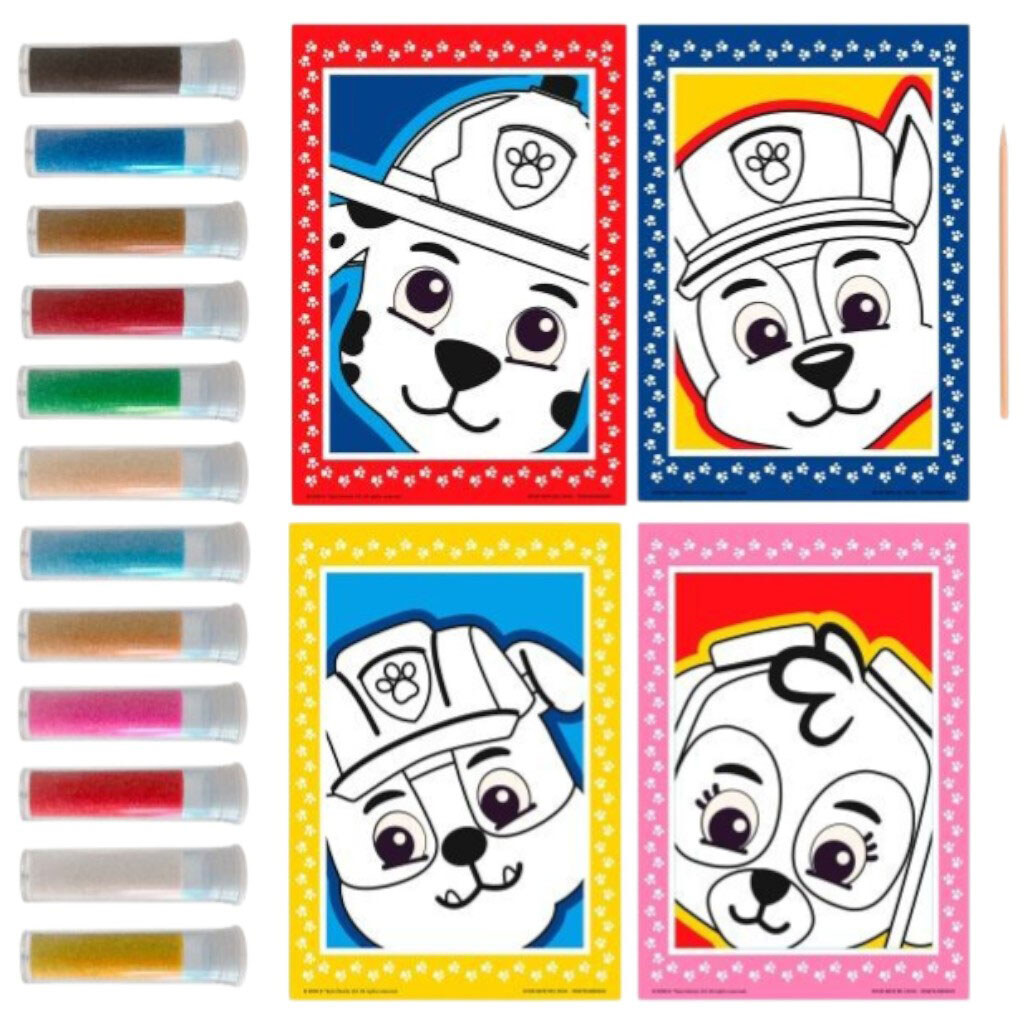 Художественный набор для рисования песком, Paw Patrol - № 1 Художественный набор для рисования песком, Paw Patrol - № 1