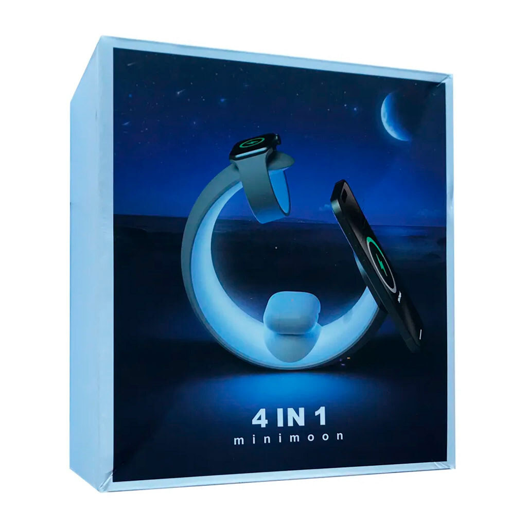 Бездротове ЗУ Moon, Білий - № 2 Бездротове ЗУ Moon, Білий - № 2