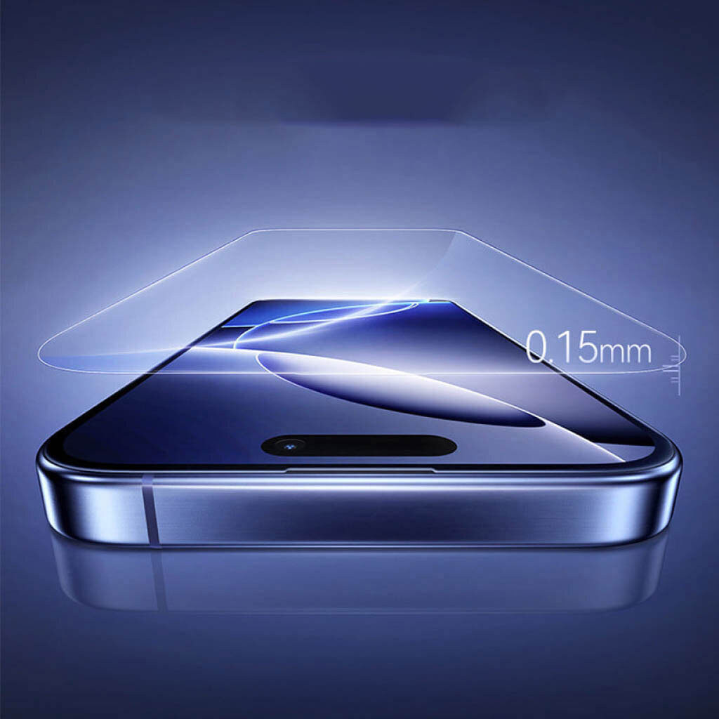 Захисне скло Apple iPhone 17 Pro Max, Remax UT-01 Naked, Чорний - № 7 Захисне скло Apple iPhone 17 Pro Max, Remax UT-01 Naked, Чорний - № 7