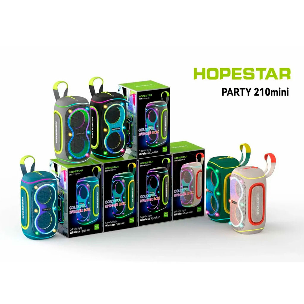 Портативная колонка Hopestar PARTY 210 Mini Led, Синий - № 2 Портативная колонка Hopestar PARTY 210 Mini Led, Синий - № 2