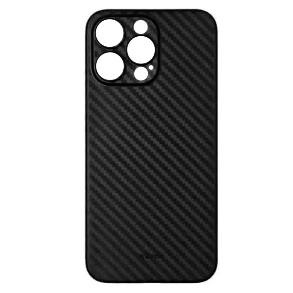 Чехол (накладка) Apple iPhone 15 Pro, K-DOO Air Carbon, Черный - № 1 Чехол (накладка) Apple iPhone 15 Pro, K-DOO Air Carbon, Черный - № 1