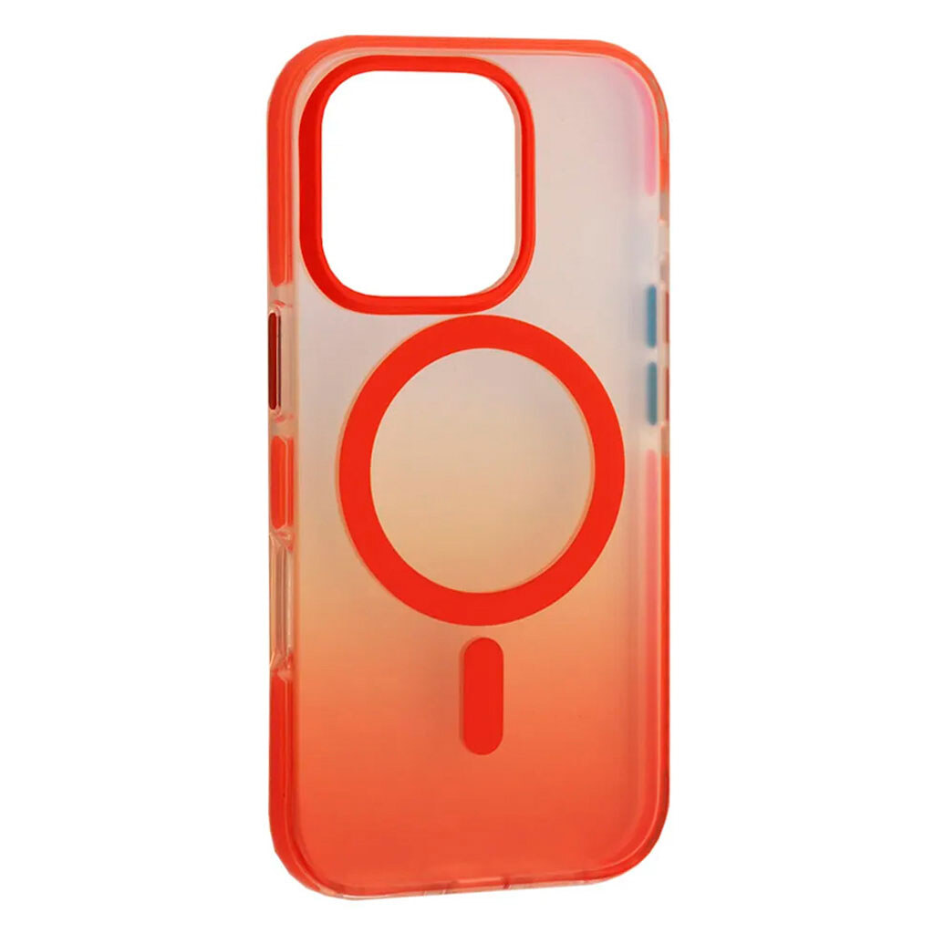 Чехол (накладка) Apple iPhone 15 Pro Max, Mystic, MagSafe, Cosmic Orange, Оранжевый - № 1 Чехол (накладка) Apple iPhone 15 Pro Max, Mystic, MagSafe, Cosmic Orange, Оранжевый - № 1