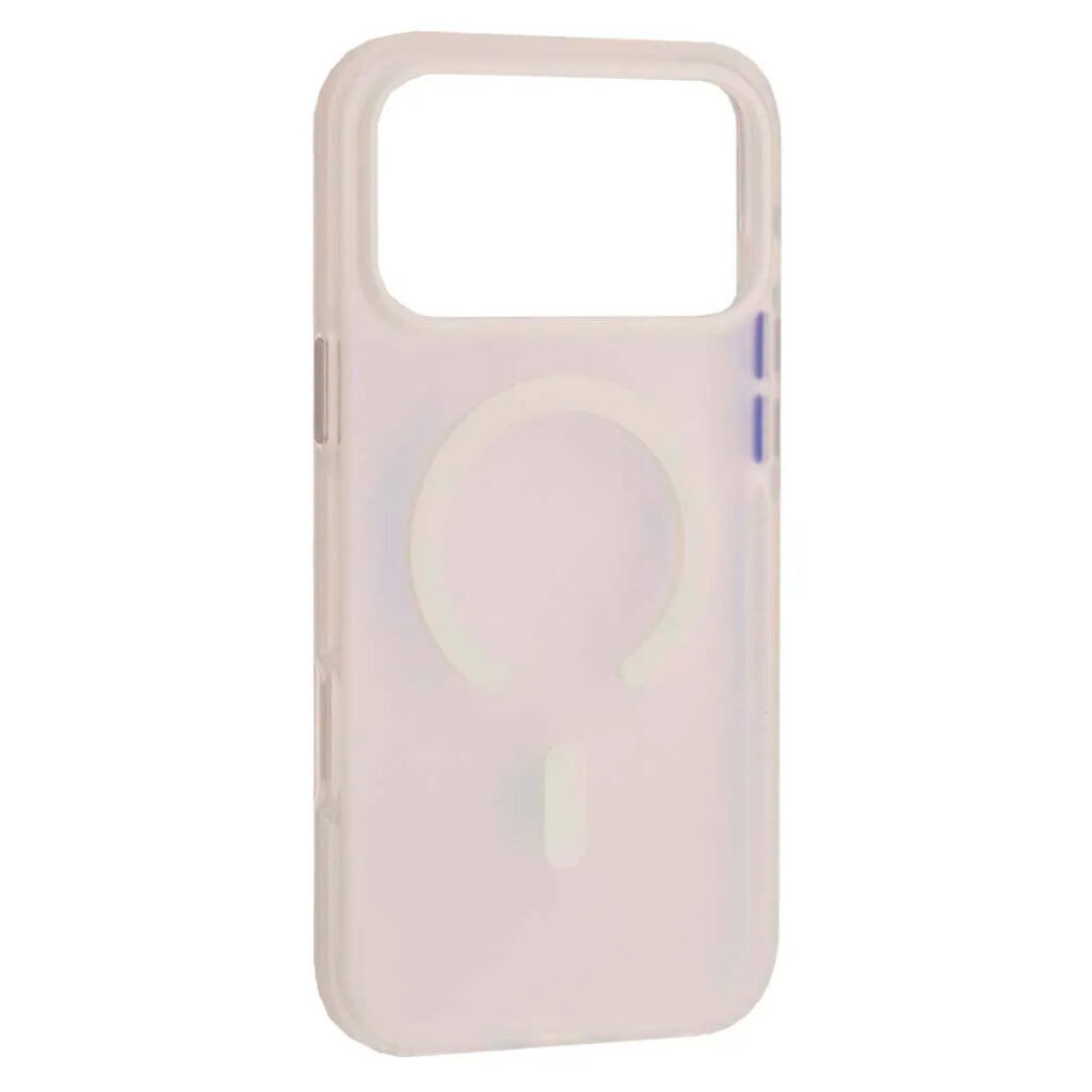 Чехол (накладка) Apple iPhone 17 Pro Max, Mystic, MagSafe, Белый - № 1 Чехол (накладка) Apple iPhone 17 Pro Max, Mystic, MagSafe, Белый - № 1