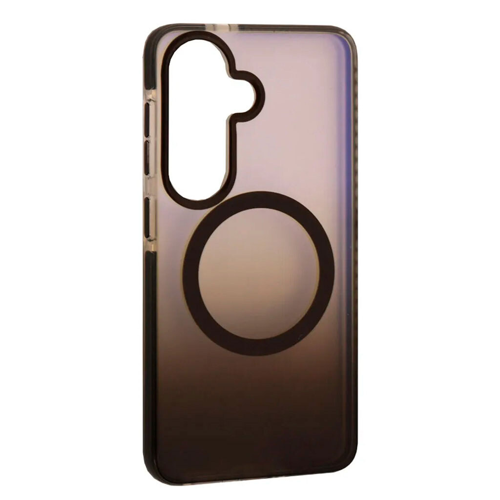 Чехол (накладка) Samsung Galaxy S25, Mystic, MagSafe, Серый - № 1 Чехол (накладка) Samsung Galaxy S25, Mystic, MagSafe, Серый - № 1