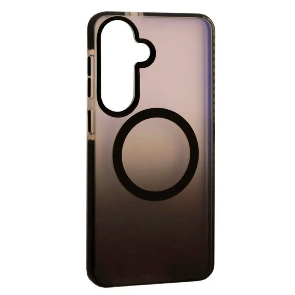 Чехол (накладка) Samsung Galaxy S25 Plus, Mystic, MagSafe, Черный - № 1 Чехол (накладка) Samsung Galaxy S25 Plus, Mystic, MagSafe, Черный - № 1