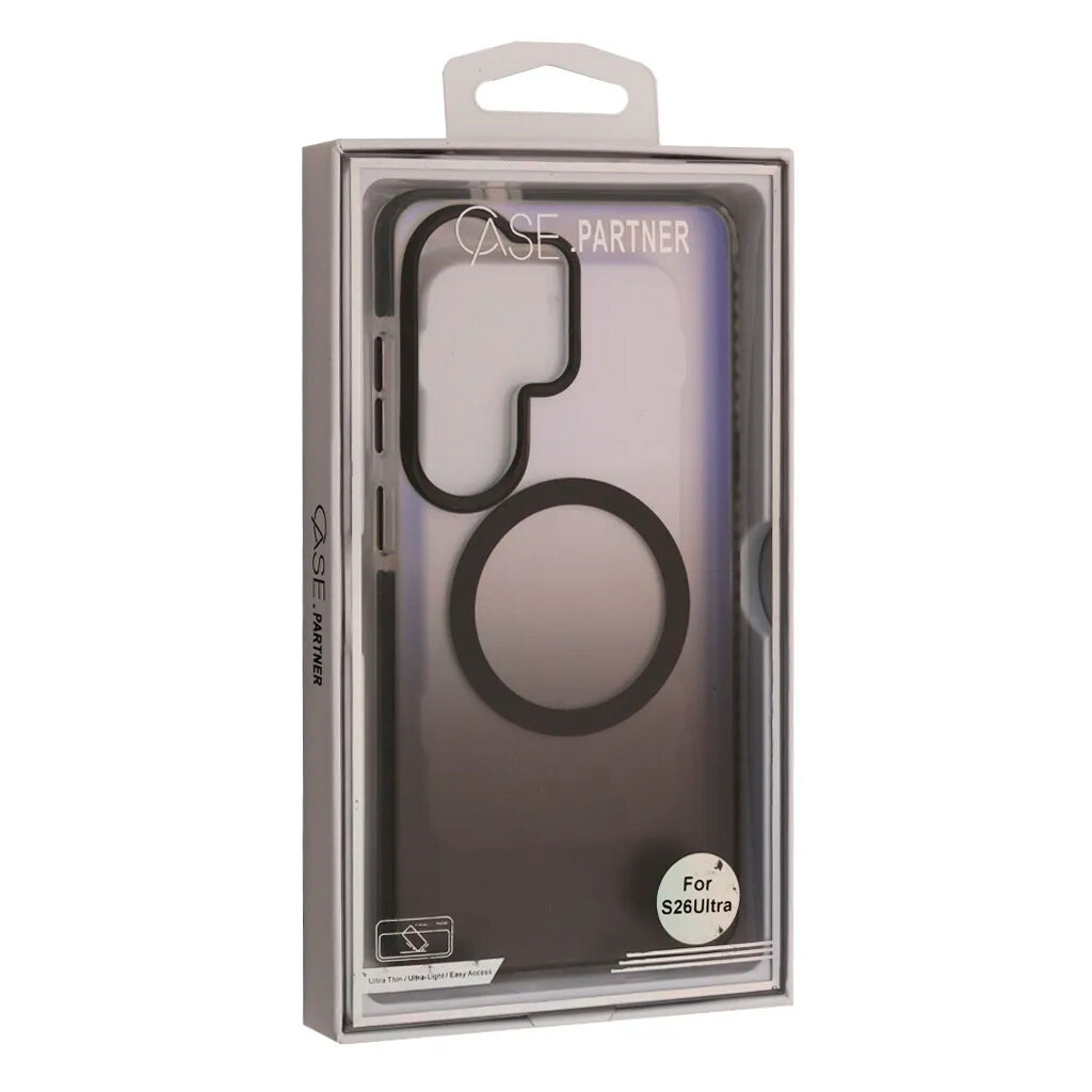 Чехол (накладка) Samsung Galaxy S25 Plus, Mystic, MagSafe, Черный - № 2 Чехол (накладка) Samsung Galaxy S25 Plus, Mystic, MagSafe, Черный - № 2