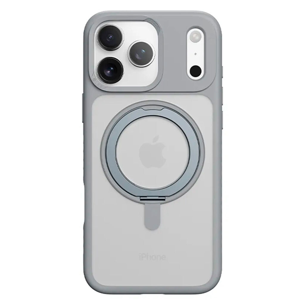 Чехол (накладка) Apple iPhone 17 Pro, Rock Rotating Guard Touch, MagSafe, Серый - № 1 Чехол (накладка) Apple iPhone 17 Pro, Rock Rotating Guard Touch, MagSafe, Серый - № 1