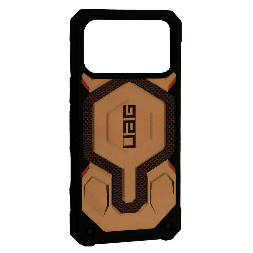 Чехол (накладка) Apple iPhone 17 Pro Max, UAG Pro Monarch Carbon, MagSafe, Kevlar Element Green, Зеленый - № 1 Чехол (накладка) Apple iPhone 17 Pro Max, UAG Pro Monarch Carbon, MagSafe, Kevlar Element Green, Зеленый - № 1