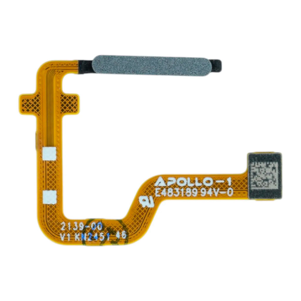 Шлейф Motorola Moto G14, С сканером отпечатка пальца, Серый - № 1 Шлейф Motorola Moto G14, С сканером отпечатка пальца, Серый - № 1