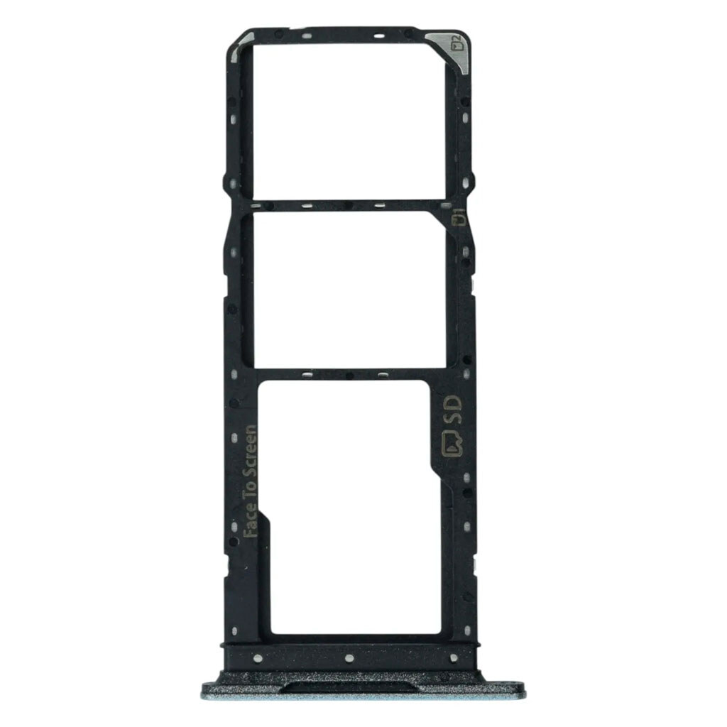 Держатель SIM-карты ZTE Blade A34, Синий - № 1 Держатель SIM-карты ZTE Blade A34, Синий - № 1