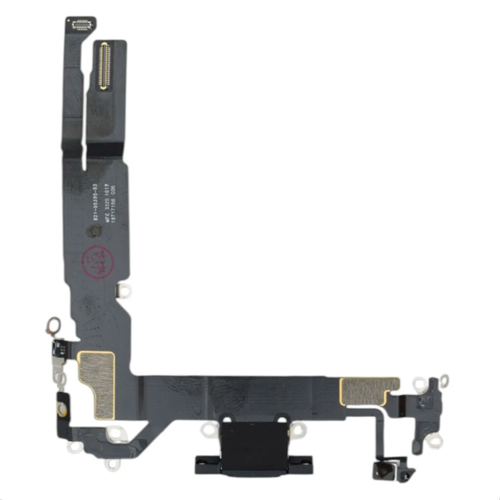 Шлейф Apple iPhone 17, С разъемом на зарядку, Черный - № 2 Шлейф Apple iPhone 17, С разъемом на зарядку, Черный - № 2