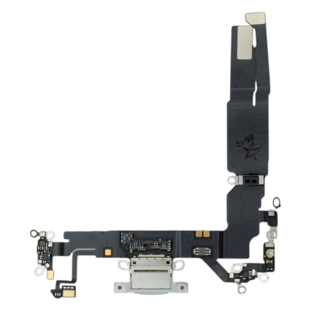 Шлейф Apple iPhone 17, С разъемом на зарядку, Белый - № 1 Шлейф Apple iPhone 17, С разъемом на зарядку, Белый - № 1