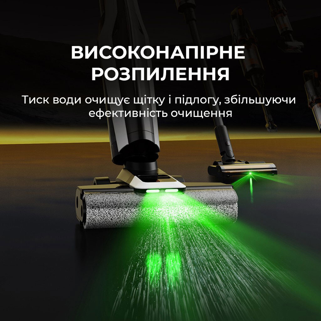 Аккумуляторный моющий пылесос Deerma VX300 MIX, Черный - № 12 Аккумуляторный моющий пылесос Deerma VX300 MIX, Черный - № 12