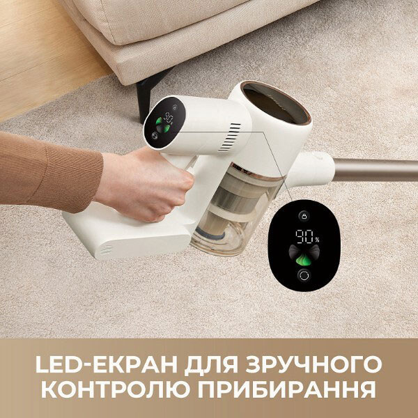 Аккумуляторный пылесос Dreame R10s Aqua, Белый - № 7 Аккумуляторный пылесос Dreame R10s Aqua, Белый - № 7