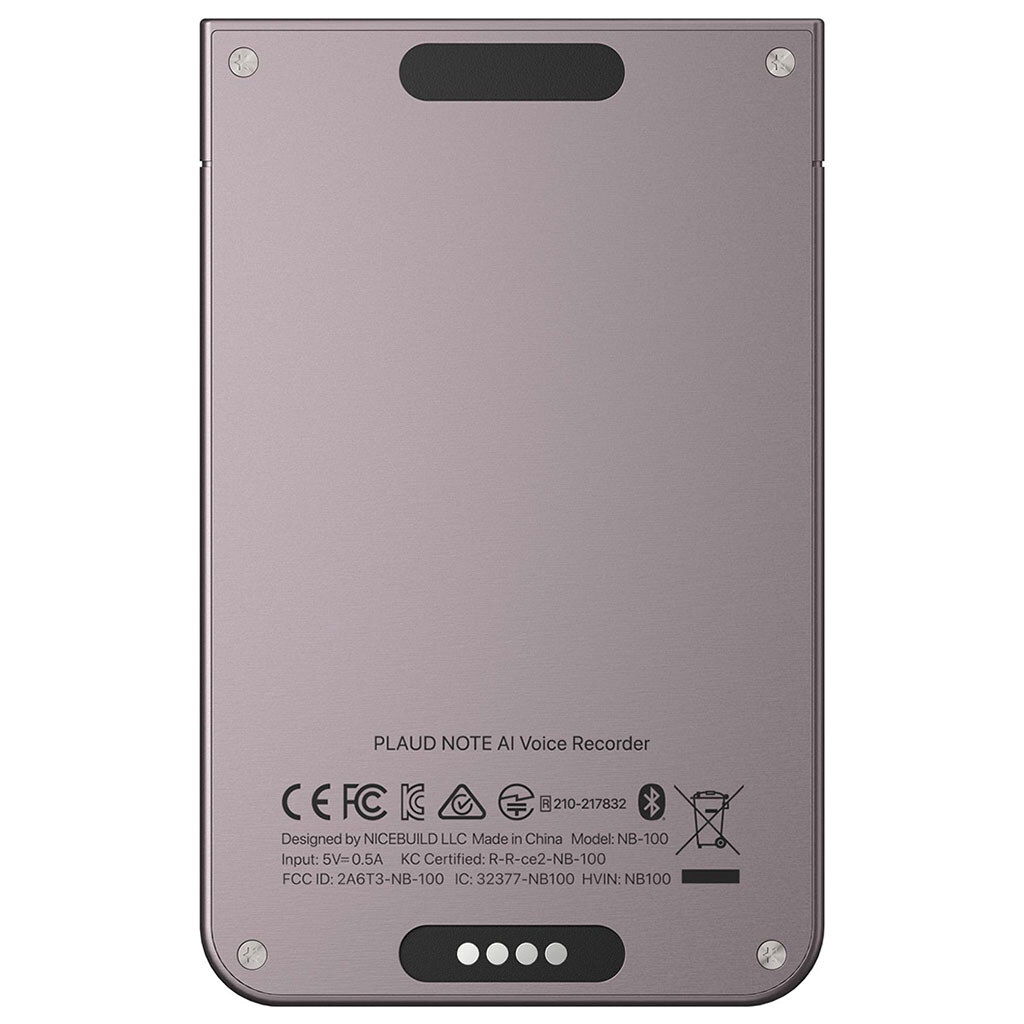 Диктофон Plaud AI Note Starlight, Золотий - № 2 Диктофон Plaud AI Note Starlight, Золотий - № 2