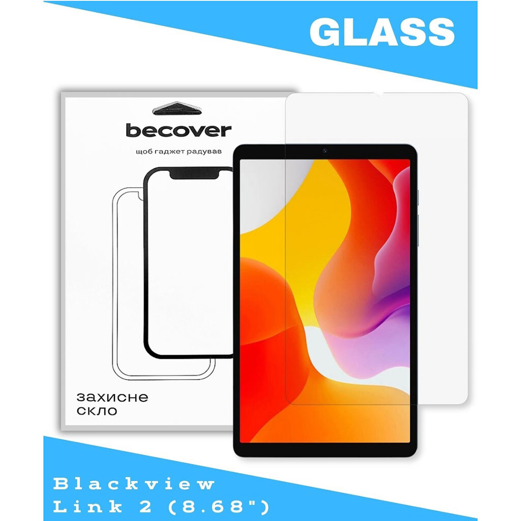 Защитное стекло Blackview Link 2, BeCover, Прозрачный - № 3 Защитное стекло Blackview Link 2, BeCover, Прозрачный - № 3