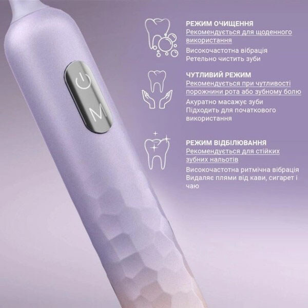 Зубная электрощетка Enchen Aurora T3, Розовый - № 12 Зубная электрощетка Enchen Aurora T3, Розовый - № 12