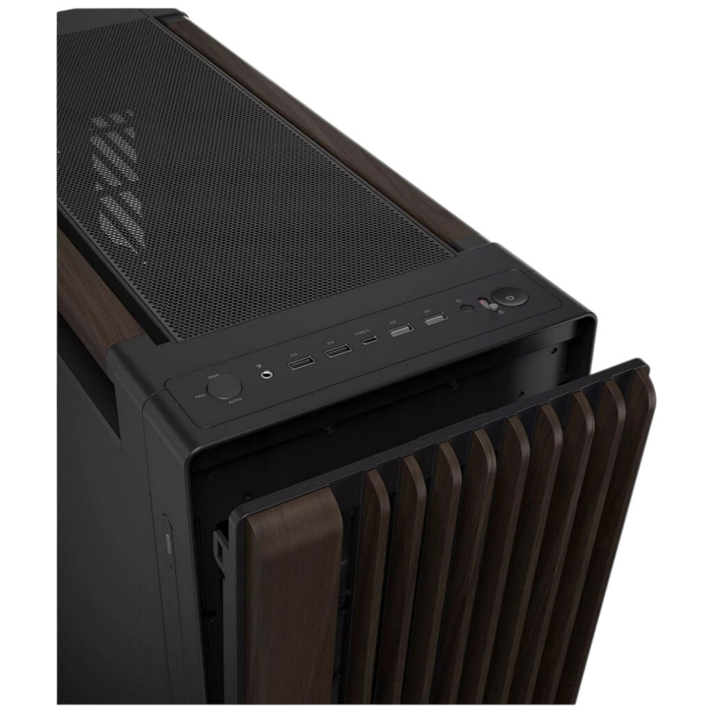 Корпус Asus ProArt PA602 Walnut Wood Metal Panel, Черный - № 7 Корпус Asus ProArt PA602 Walnut Wood Metal Panel, Черный - № 7