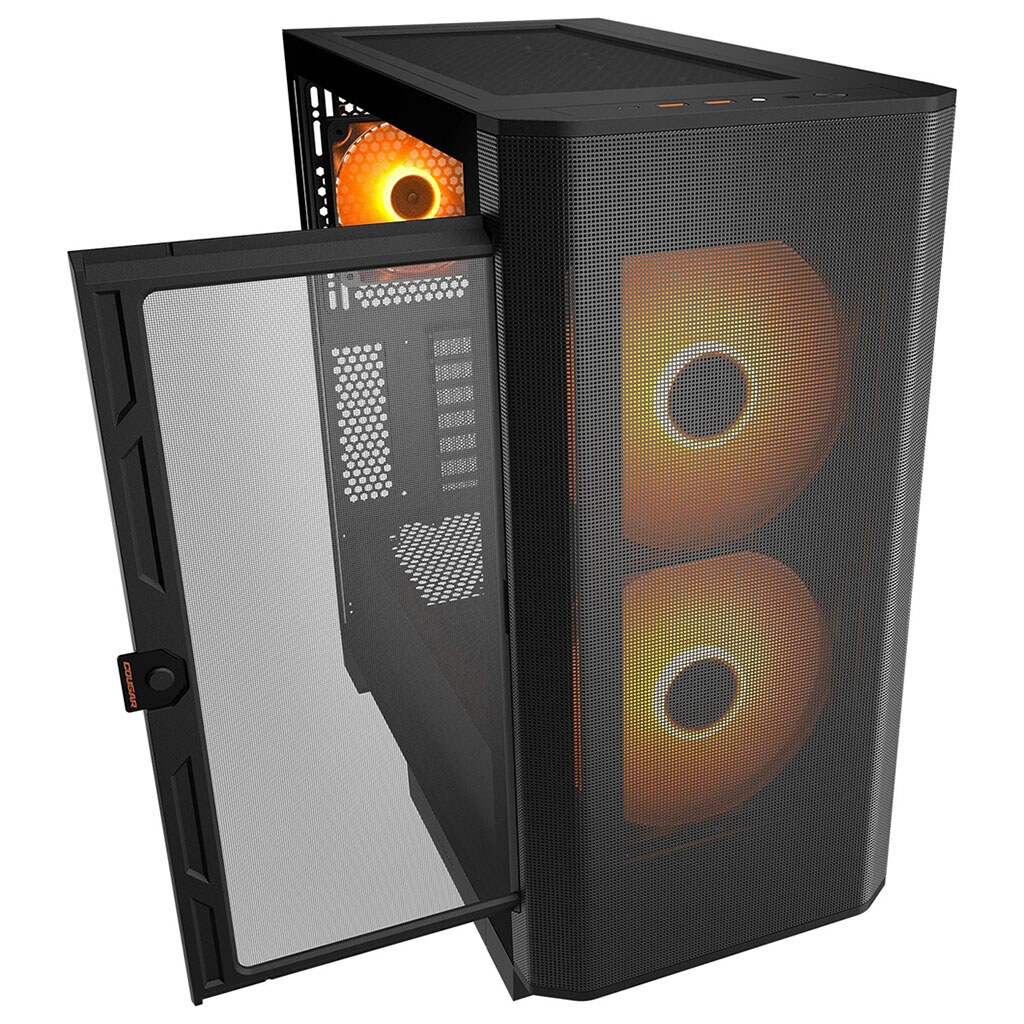 Корпус Cougar Airface Flo, Черный - № 7 Корпус Cougar Airface Flo, Черный - № 7