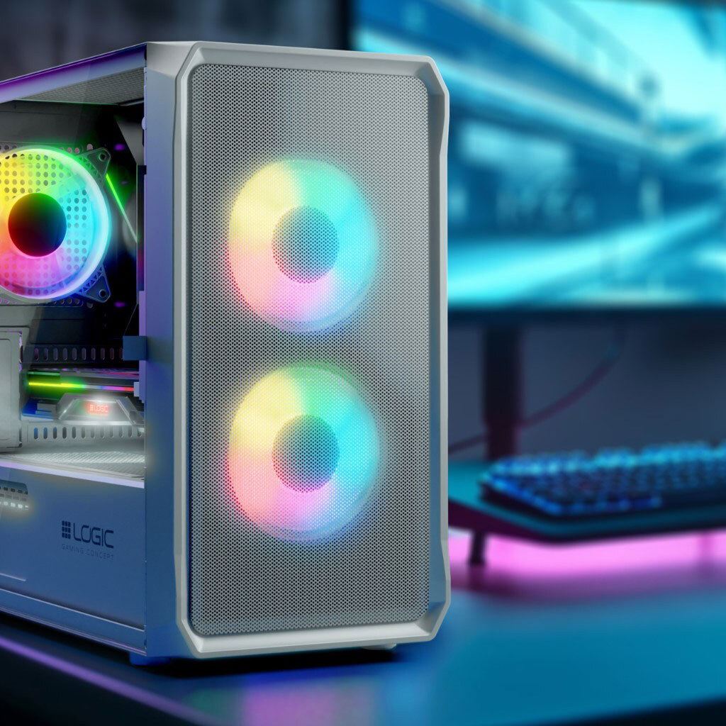 Корпус LogicConcept Portos Mini, Белый - № 21 Корпус LogicConcept Portos Mini, Белый - № 21