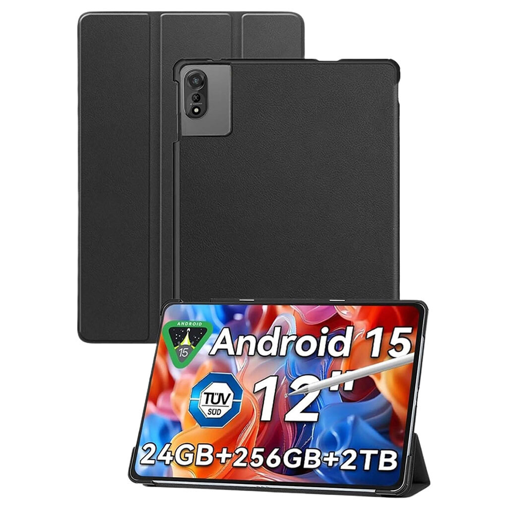 Чохол (книжка) Blackview Tab Mega 2, BeCover Smart Case, Чорний - № 3 Чохол (книжка) Blackview Tab Mega 2, BeCover Smart Case, Чорний - № 3