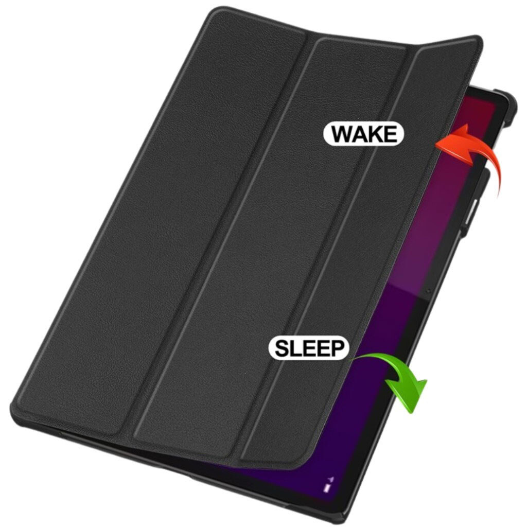 Чохол (книжка) Blackview Tab Mega 2, BeCover Smart Case, Чорний - № 5 Чохол (книжка) Blackview Tab Mega 2, BeCover Smart Case, Чорний - № 5