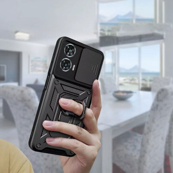 Чехол (накладка) Motorola XT2427 Moto G85 5G, BeCover Military, Черный - № 4 Чехол (накладка) Motorola XT2427 Moto G85 5G, BeCover Military, Черный - № 4