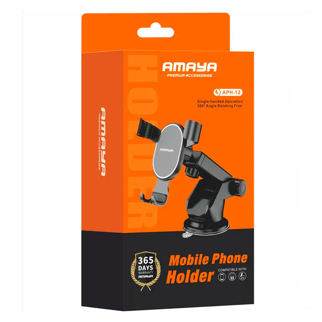 Тримач (Холдер) Amaya APH-12, Чорний - № 2 Тримач (Холдер) Amaya APH-12, Чорний - № 2